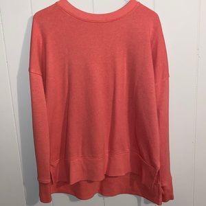 Pink sweat shirt